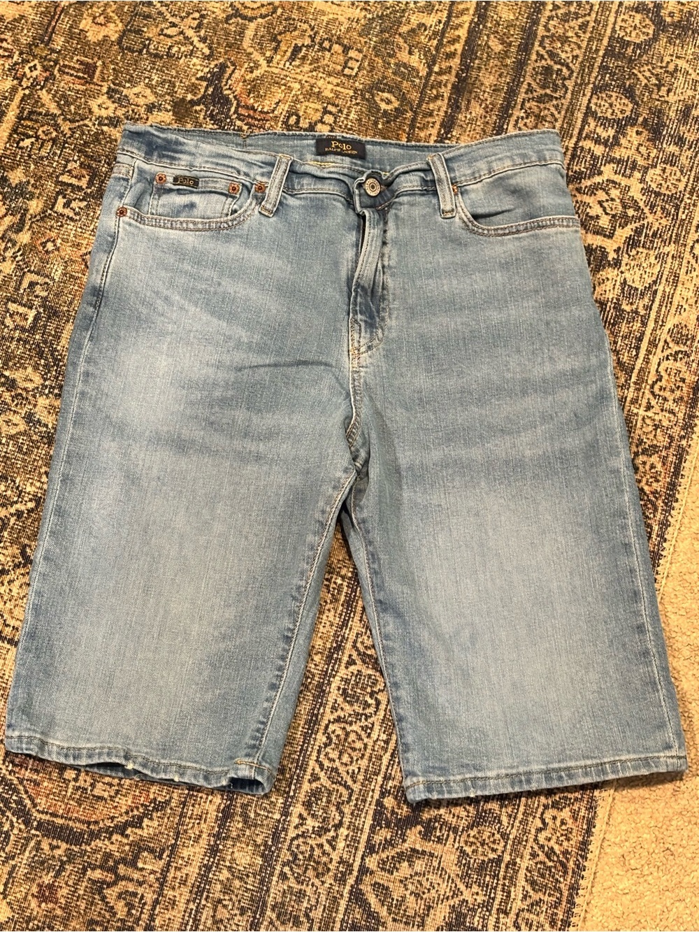 Polo by Ralph Lauren Men's Light Wash Denim Shorts